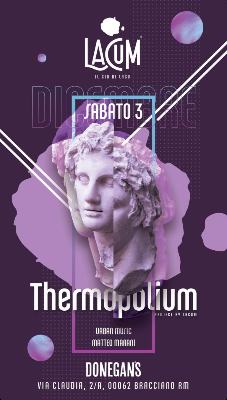 thermopolium - sabato 3 dicembre donegans 2022 bracciano - lacum gin