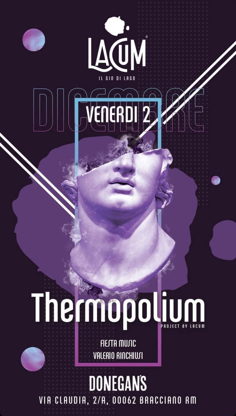 thermopolium - venerdi 2 dicembre 2022 donegans bracciano - lacum gin